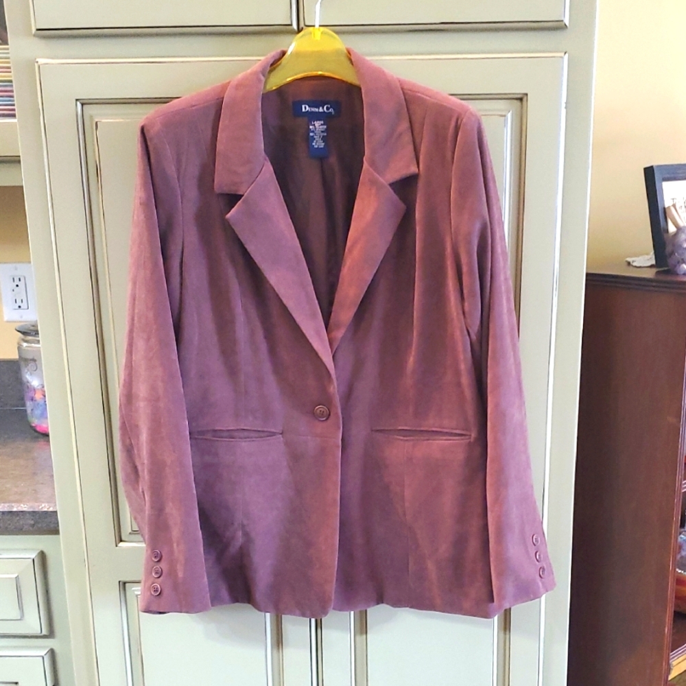 Denim & Co brown jacket